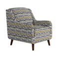 thumbnail image 3 of Southern Home Furnishings Jabared Mystic Fabric Accent Chair in Multi-Color, 3 of 4