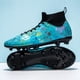 thumbnail image 4 of Botas de fútbol profesionales para hombre y mujer, zapatos de fútbol Unisex, zapatillas de deporte de tobillo con picos largos, tacos a juego, ultraligeros, novedad, 4 of 5