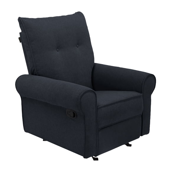 Reclinable Mecedora srbt-234 nodri con palanca lateral, Atlas del Descanso color azul