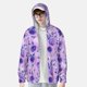thumbnail image 2 of Balery Violet Sudadera ligera de manga larga con capucha y protección solar UPF 50+ para hombre y mujer, ideal para pesca y running-Large, 2 of 7