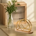 thumbnail image 4 of Heart Shaped Metal Napkin Rack for Kitchen Table Countertop Organizer Napkin Holder for Indoor and Outdoor Dining Decor, 4 of 5