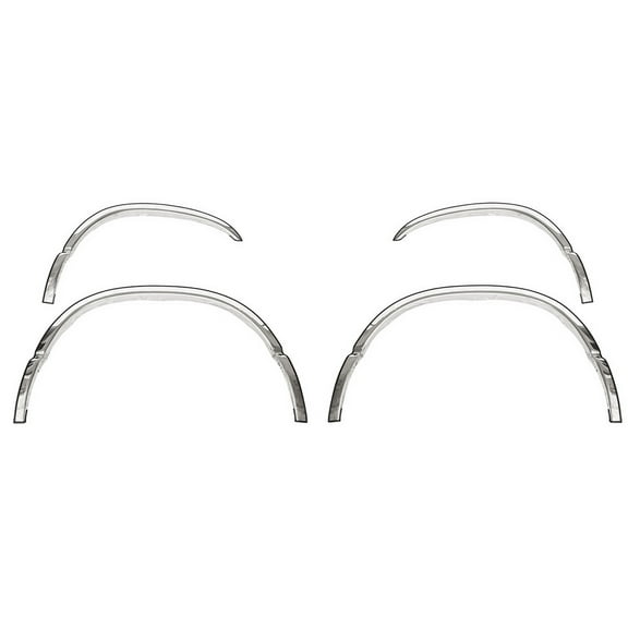 ICI (Innovative Creations) CHE-024 Stainless Steel Fender Trim; 4 pcs.; Full Fit;