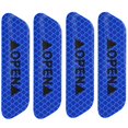 thumbnail image 1 of 4 Uds. De cintas reflectantes abiertas para coche, marca de advertencia, pegatinas para puerta de coche abierta (azul), 1 of 6
