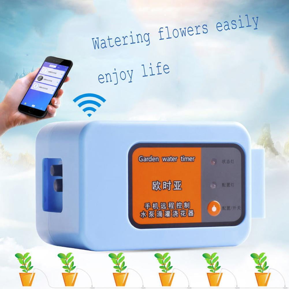WIFI Automatic Irrigation Garden Irrigation System Water Dripper Timer Pump Tool