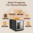 thumbnail image 3 of Pantalla táctil Toaster Mecity 2 Slice de 1,5 cm de ancho, ranura de 825 W, 3 of 8