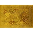 thumbnail image 1 of Ahgly Company Indoor Rectangle Oriental Yellow Industrial Area Rugs, 6' x 9', 1 of 4