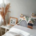 thumbnail image 6 of Boho Middle Century Lumbar Pillow Covers 20x12 Inch Set of 2, Modern Abstract Botanical Geometric Waterproof Outdoor Pillow Covers, Decorative Cushion Pillowcases for Couch, Sofa, Bed, Garden, Patio, 6 of 9
