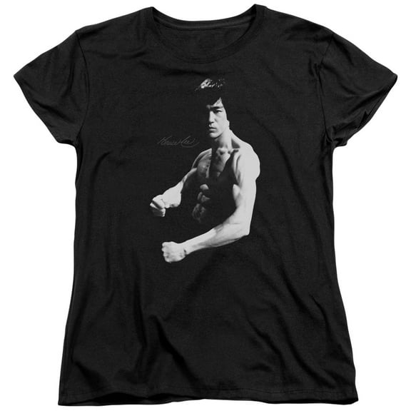 Bruce Lee - Stance - Women's Short Sleeve Shirt - Large