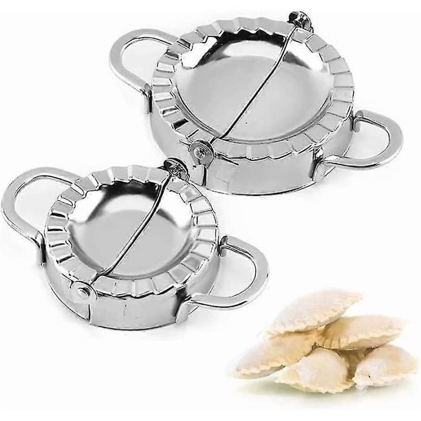 2024 2 Sets,dumplings, Dumpling Maker, Dumpling Maker Set, Dumpling Mold Maker Stainless Steel Dumpling