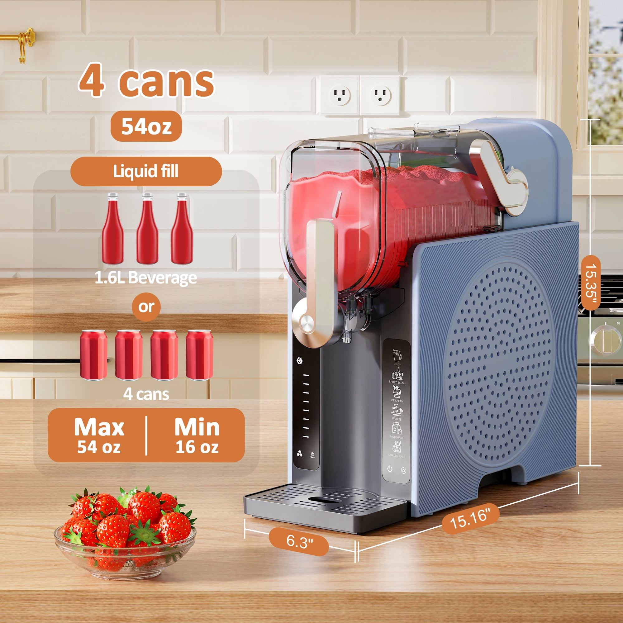 BIZAURA Slushie Machine