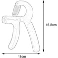 thumbnail image 5 of Ejercitador de dedos Ejercicio de antebrazo Fitness Camilla de dedos Empuñaduras de gimnasio Entrenador de fuerza Fortalecedor de agarre de mano para hacer ejercicio Músicos personas mayores, 5 of 5