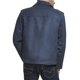 thumbnail image 4 of DKNY - chamarra moderna para motocicleta para hombre, marino, Large, 4 of 6