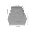 thumbnail image 4 of Household  Tool, Window  Brush Hand-held Crevice Cleaner Tools Crevice Cleaner Tools  For Faucets For Window Slides For All For Bathtubs Gray, 4 of 8