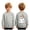 F6-Grey, variant on sdbrld Boys Halloween Ghost Print Shirt Trick or Treat Long Sleeve T-Shirt Boo Tee Top Kids Winter Clothes Sky Blue Sizes 5-6 Years