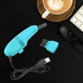 thumbnail image 4 of Desktop Vacuum Cleaner Dust Sweeper for Hairs Crumbs Keyboard Sky Blue, 4 of 8