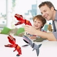 thumbnail image 3 of Dinosaur Spring Action Toy Extendable Claw Grabber Hand Puppet for Fun Interactive Role Play Party Favor Novelty Gifts, 3 of 3