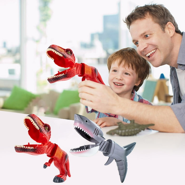 RKZDSR Telescopic Dinosaur Spring Grabber: Fun Stress-Relief Tool
