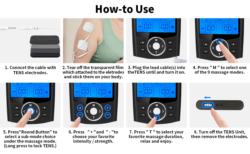 Up To 43% Off on 36 Mode TENS Unit Electrothe