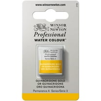 Winsor & Newton Professional Watercolor - Transparent Gold Deep, Half Pan