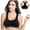 Black(Trending), variant on Minimizer Bras for Women High Support Wirefree Padded Bras Sports Bras for Women Supportive Workout Yoga Bras Workout Athletic Comfortable Underoutfit Tank Tops