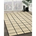 thumbnail image 3 of Ahgly Company Machine Washable Indoor Square Contemporary Khaki Gold Area Rugs, 3' Square, 3 of 7