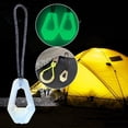 thumbnail image 2 of jinwen Luminous zipper tag pulls Head Replacement Zipper Extension for Clothes Rucksack Black, 2 of 9