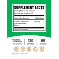 thumbnail image 6 of BulkSupplements Turmeric Curcumin Extract Capsules - Vegan, 1000mg per Serving (120 Capsules - 60 Servings), 6 of 6
