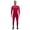 Red, variant on IWRICH Men's Compression Outfits Cool Long Sleeve Athletic Sets 2 Piece Sports Base Layer Workout Leggings White XL