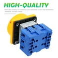 thumbnail image 2 of BRIGHTFUFU Rotary Changeover Circuit Breaker Poles Load Switch For Ventilation Systems Air Conditioners And Ac Motors, 2 of 4