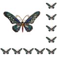 thumbnail image 3 of Qarigey Broche elegante para mujer, diamantes de imitación de cristal, pin esmaltado de Metal, mariposas exquisitas xz4648D xz4648D 10piezas, 3 of 6