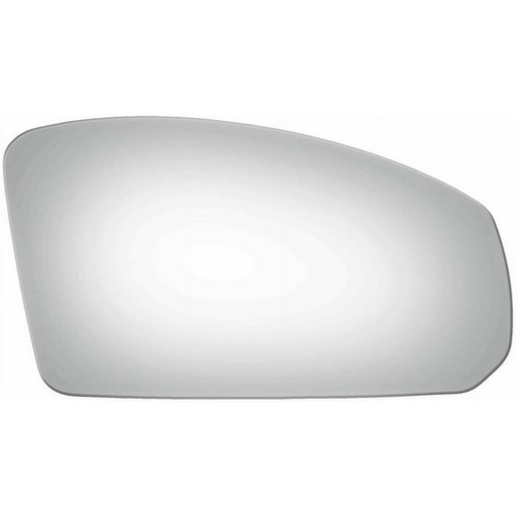 Convex Passenger Side Replacement Mirror Glass for 2003-2007 Infiniti G35 W/O Baking Plate