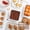 Cream 8-Piece, variant on 6 Pieces Set Nonstick Bakeware, Carbon Steel Silicone Baking Pans for Oven