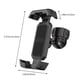 thumbnail image 3 of Universal Mobile Phone Mount for Motorcycle Bicycle Car | 360° Rotating ABS Handlebar Holder | Automatic Lock | Shockproof Non-Slip | Fits 4.7-6.8in Devices | 14x9.6x3.3cm, 3 of 9