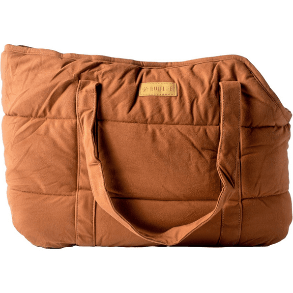 MilkToast Fashion Dog Carrier Purse, Plush Lightweight Tote Bag with Secure Harness Clip for Small Dogs and Puppies