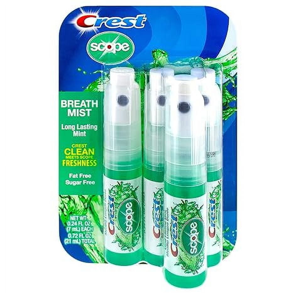 Crest - Brandclub - Crest Scope One 4-Pack of Mint Breath Mist