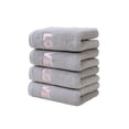 thumbnail image 1 of Toallas para Baño Set de Toallas de Baño, Algodón Grueso Blando Absorbente Set de Toallas, 4 Toallas de Regalo para Lavar la Cara Del Hogar Set de Toallas de Baño, 1 of 7
