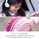 thumbnail image 2 of MEE audio KidJamz KJ45BT Auriculares Bluetooth para Niños, Escucha Segura para Niñas, Niños y Niños con Límite de Volumen de 85 dB, Auriculares Inalámbricos para la Escuela, Tableta (Azul), 2 of 8
