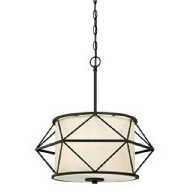 WestinghouseLighting 6324600 2 Light Indoor Pendant, White