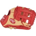 thumbnail image 2 of Rawlings | Guante de béisbol juvenil Select Pro Lite Series Corbin Carrol | 11"" | Lanzamiento con la mano derecha | Camello/Escarlata, 2 of 7