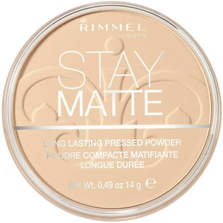 Rimmel London Stay Matte Long Lasting Pressed Powder, Transparent [001] 0.49 (Rimmel London Best Products)