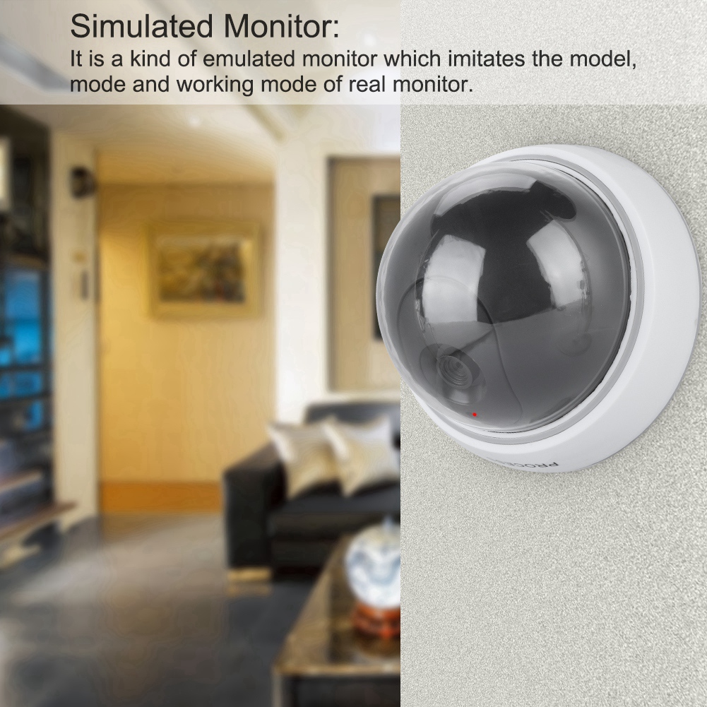 Dummy Camera Outdoor, Dummy Fake Security Camera,  Look For Supermarkets, Hotels Home And Businesses Security