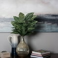 thumbnail image 3 of Vickerman 27" Artificial Green and White Zebra Plant., 3 of 3