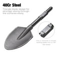 thumbnail image 1 of Yescom Clay Spade Chisel Shovel Scoop Bit for 1-1/8 Hex Shank Electric Demolition Jack Hammer Garden Lawn, 1 of 9