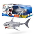 thumbnail image 1 of Robo Alive Great White Shark Series 1 by Zuru, Battery-Powered Robotic Light Up Shark Toy, Summer Pool Toy, Bath Toy, 1 of 8