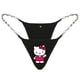 thumbnail image 1 of Tanga de cadena de Metal para mujer, ropa interior Sexy de cintura baja, Mymelody, Kuromi Y2K, regalos, 1 of 4