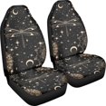 thumbnail image 3 of XYZCANDO Car Seat Covers Set of 2 Car Front Seat Covers Soft Van SUV Truck Easy to Install Interior Decor Automotive Front Seat Covers, 3 of 10