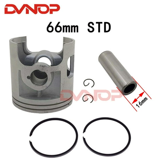 66mm - Motorcycle Engine Parts Piston Ring Kit, Bore, Yamaha DT175, DT 66.5, STD  25  50  75  66.75