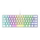 thumbnail image 2 of Teclado para juegos perfke 62 teclas negro con retroiluminación RGB, 2 of 5