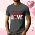 thumbnail image 1 of Tops para hombre, blusas y camisas de cuello redondo y manga corta para hombre, camisetas deportivas informales con estampados a la moda para hombre, blusas de cuello redondo y manga corta, blusas de, 1 of 5
