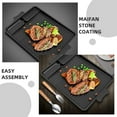 thumbnail image 4 of Mobestech Black Korean Grill Pan with Easy Assembly Maifan Stone Coating for Home Stovetop and Outdoor Bbq, 4 of 8